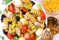 Chicken Pasta Salad Recipe: Creamy Cold Pasta with Grilled Chicken