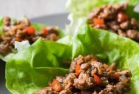 Turkey Lettuce Cups with Savory Asian-Inspired Turkey Filling