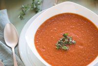 15-Minute Tomato Soup Made with Canned Tomatoes