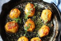 Fondant Potatoes Recipe with Russet Idaho Potatoes: Crispy, Butter-Roasted Potatoes