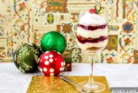 No-Bake Orange Cranberry Cheesecake Parfait Recipe