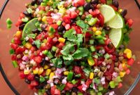 Lentil Cowboy Caviar Recipe: Zesty Salsa with Corn & Tomatoes