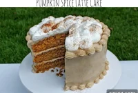 Pumpkin Spice Latte Layer Cake: Fall Coffee-Flavored Dessert
