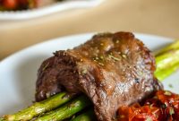 Air Fryer Steak-Wrapped Asparagus Bites for Quick Dinners