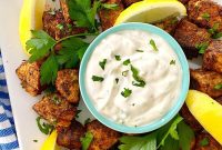 Blackened Tuna Bites with Sweet Pickle Dipping Sauce Recipe