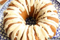 Brown Butter Iced Pumpkin Spice Bundt Cake Recipe