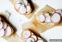 Radish and Dill Tea Sandwiches: Fresh Spring Finger Sandwich Recipe