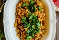 Pakistani Keema with Bitter Gourd (Spiced Ground Beef)