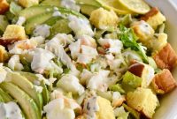 Lobster Roll Salad with Creamy Buttermilk Dressing