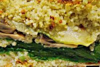 Roasted Layered Vegetable Bake with Tomatoes and Zucchini