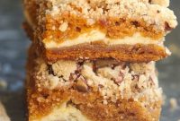 Creamy Pumpkin Cheesecake Bars: Spiced Autumn Dessert Recipe