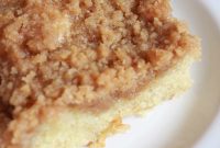 Moist Banana Crumb Cake with Cinnamon Streusel Recipe