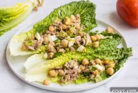 Chickpea and Tuna Salad with Lemon-Dill Dressing