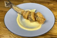Crispy Battered Hake with Creamy Mayonnaise Recipe