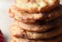 Crispy Apple Fritter Rings Recipe with Cinnamon Glaze