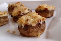 Creamy Parmesan Stuffed Mushrooms for Parties and Appetizers