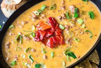 Smoked Hatch Chile and Sausage Cheese Dip Recipe