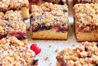 Berry Streusel Coffee Cake with Fresh Berries