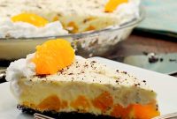 Dairy-Free Orange Creamsicle Pie Recipe — Vegan Citrus Pie