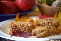 Chewy Caramel Apple Bars with Cinnamon Streusel
