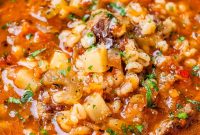 Stove-Top Beef and Barley Soup Recipe for Cozy Weeknights