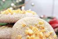 Citrus Gingerbread Cookies with Orange Zest