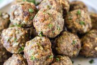 Crispy Air Fryer Italian-Style Meatballs in 20 Minutes