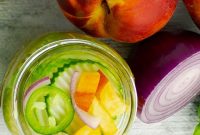 Sweet-Spicy Peach & Jalapeño Pickles: Tangy Summer Preserves