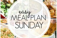 Sunday Meal Plan: Week 71 Recipes & Grocery List