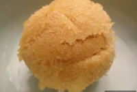 Homemade Peach Sorbet Year-Round Using Just a Food Processor