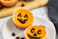 Jack-o’-Lantern Halloween Cheesecake Recipe for Party Treats