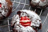 Chewy Chocolate Brownie Crinkle Cookies Recipe