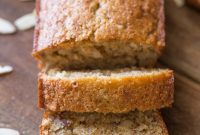 Moist Banana Bread with Reduced Sugar and Whole Wheat