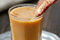 Creamy Carrot Soup Shooters with Ginger and Chive Garnish