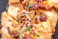 Hawaiian BBQ Pizza Braid Recipe: Sweet & Savory Dinner Twist