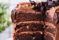 Moist Chocolate Walnut Cake Recipe — Rich, Tender & Simple