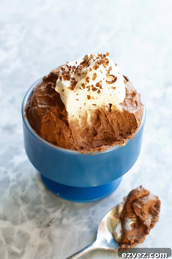 Low Carb Chocolate Mousse