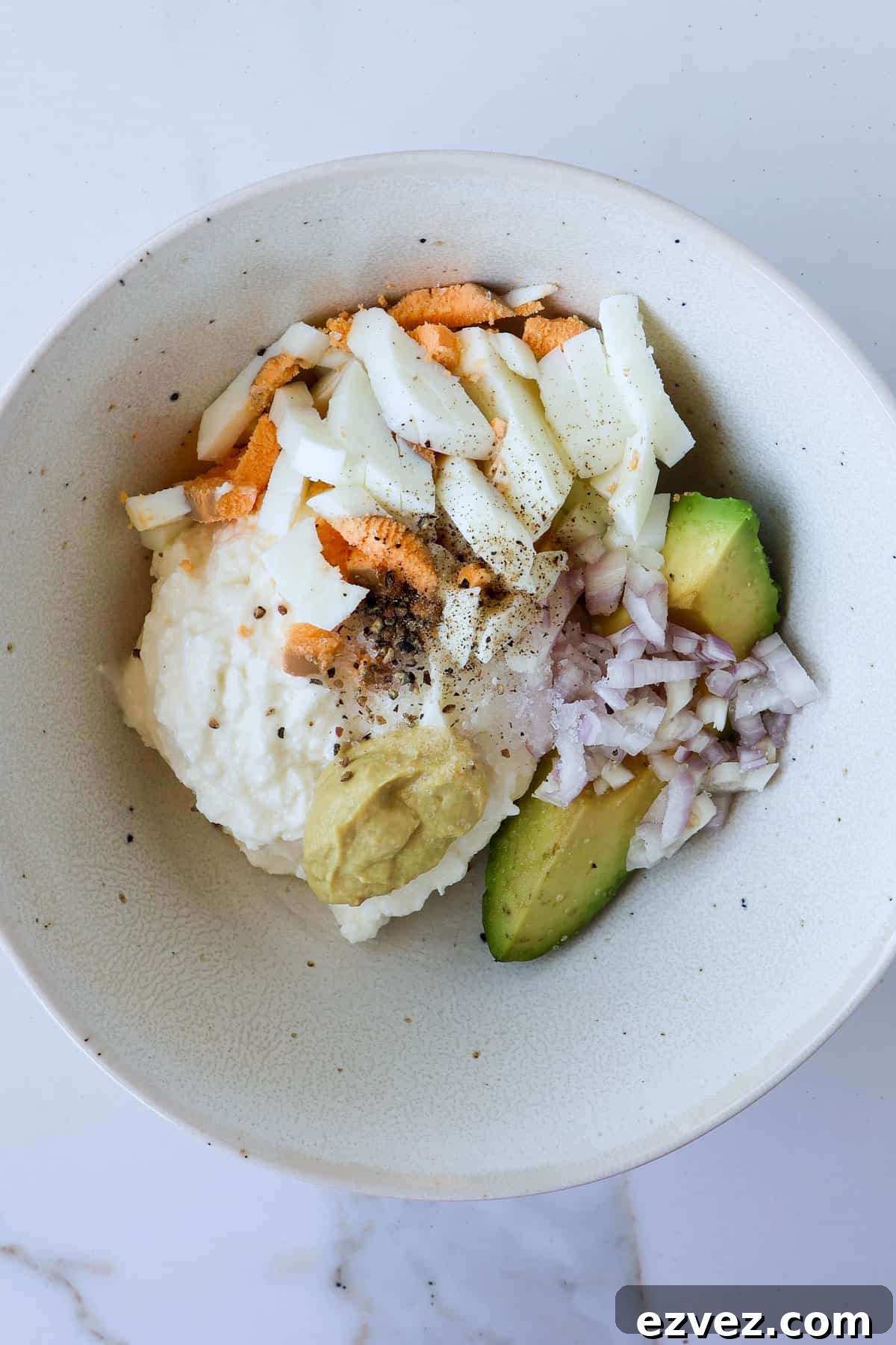 Ingredients in a bowl.
