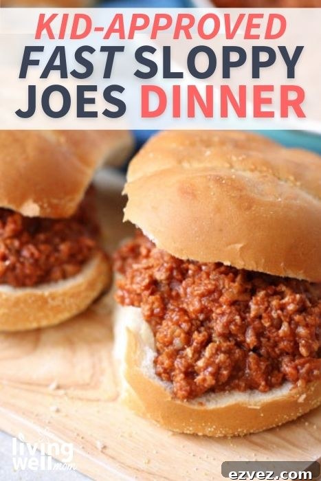 15-Minute One-Pot Sloppy Joes Recipe 2 2 sloppy joe sandwiches on buns