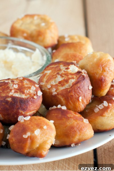 3-Ingredient Soft Pretzel Bites Recipe 2 soft pretzel bites