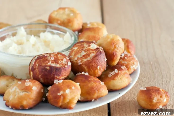 easy soft pretzel bites