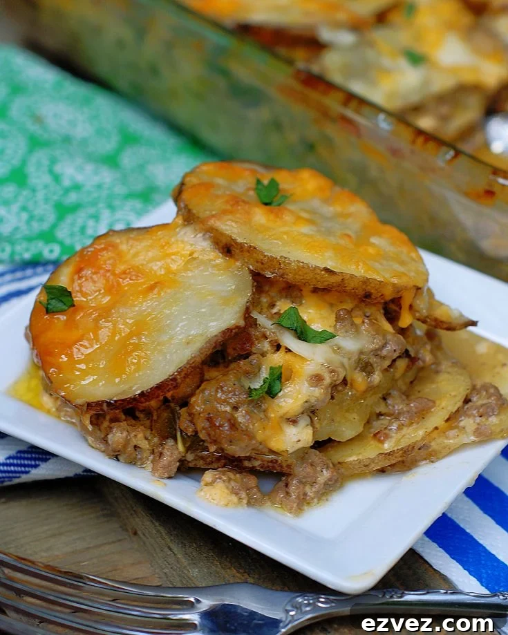 Meat and Potatoes Ranch Au Gratin Recipe