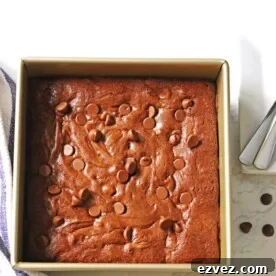 Homemade brownies