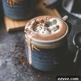 Homemade hot chocolate