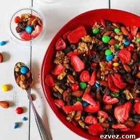 Homemade trail mix