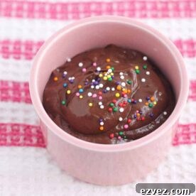 Chocolate avocado pudding