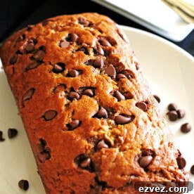Chocolate chip banana bread