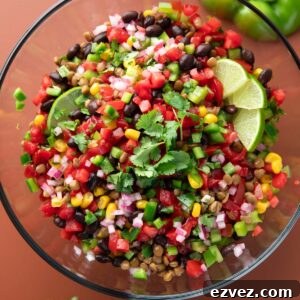 Lentil Cowboy Caviar