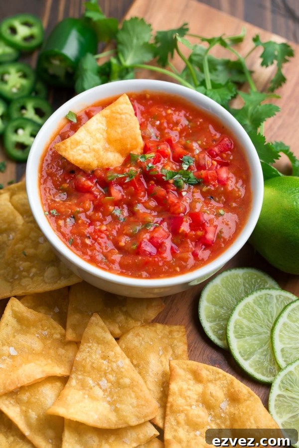 Roasted Cherry Tomato Salsa