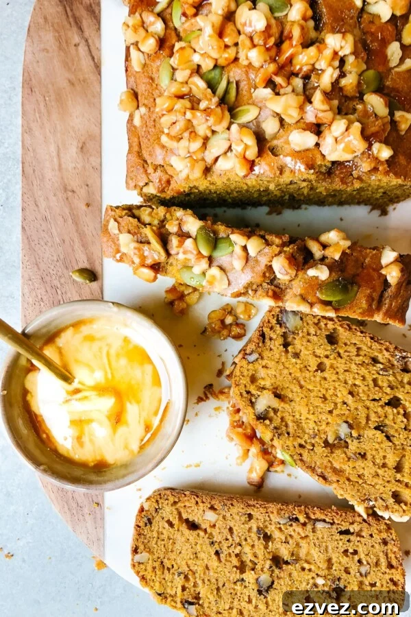 Pumpkin Walnut Bread
